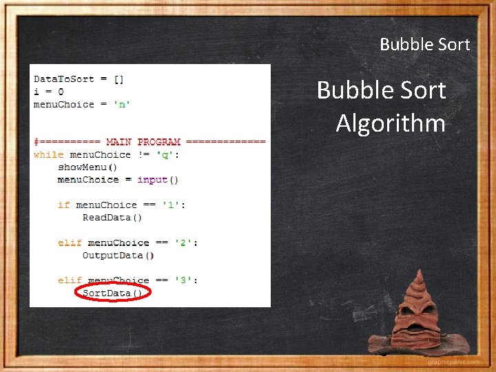 Bubble Sort Algorithm 