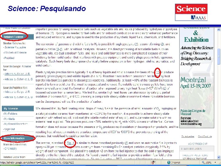 Science: Pesquisando 