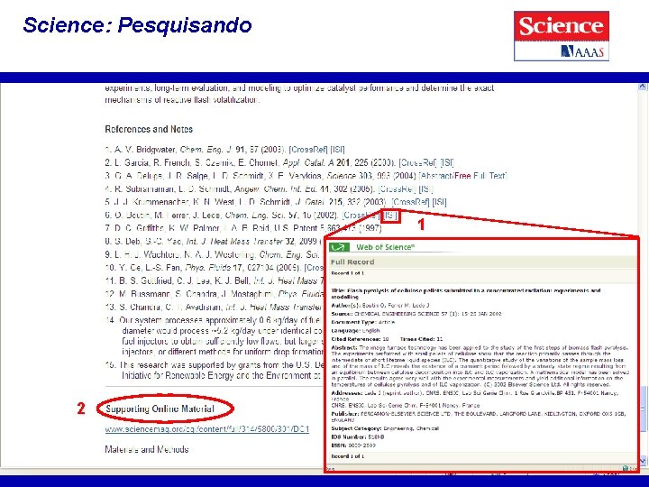Science: Pesquisando 1 2 