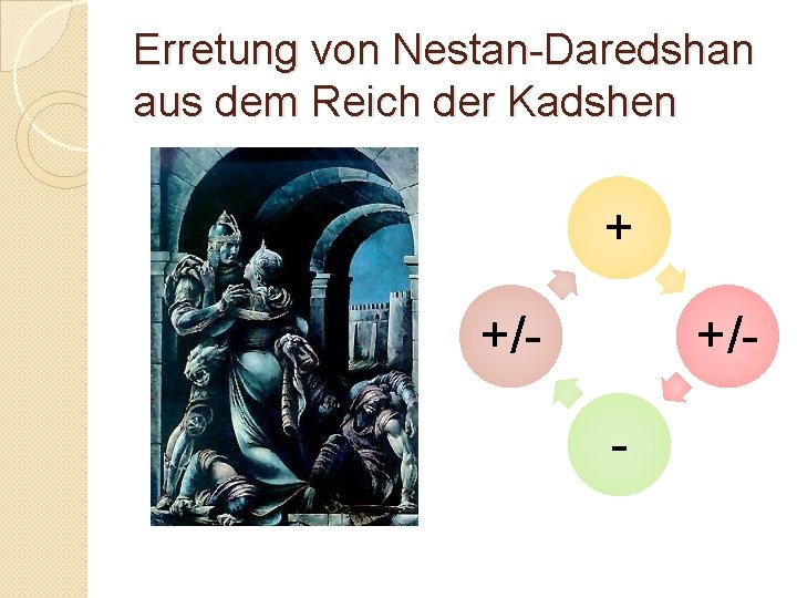 Erretung von Nestan-Daredshan aus dem Reich der Kadshen + +/- 