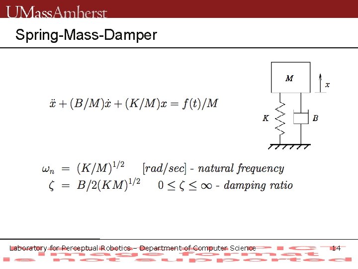 Spring-Mass-Damper Laboratory for Perceptual Robotics – Department of Computer Science 14 