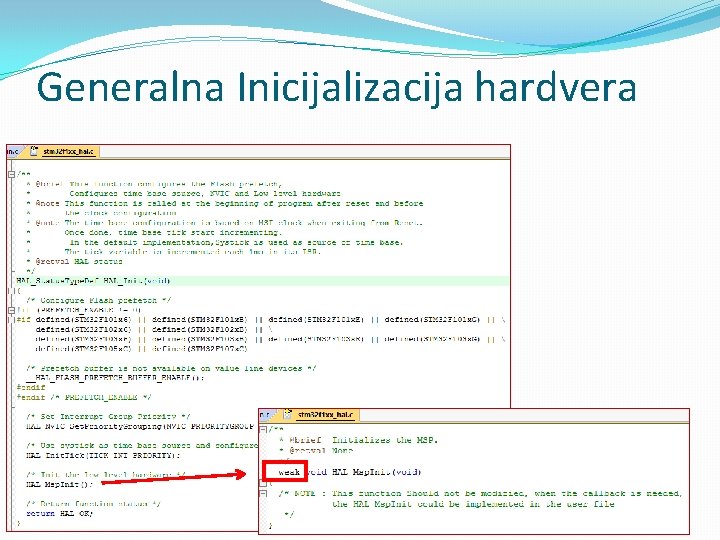 Generalna Inicijalizacija hardvera 