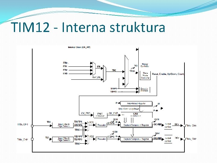 TIM 12 - Interna struktura 