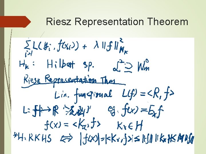 Riesz Representation Theorem 
