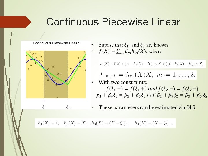 Lecture 5 Basis Expansions and Regularization Outline Background