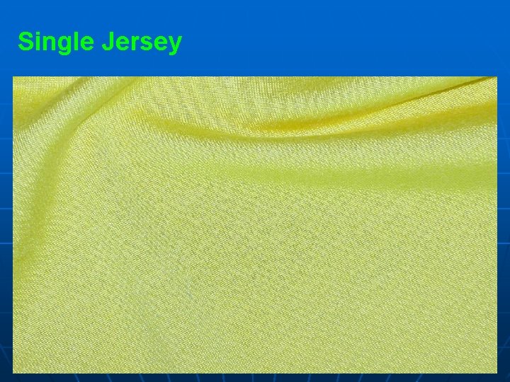 Single Jersey 
