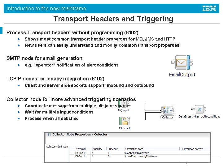 Introduction to the new mainframe Transport Headers and Triggering Process Transport headers without programming