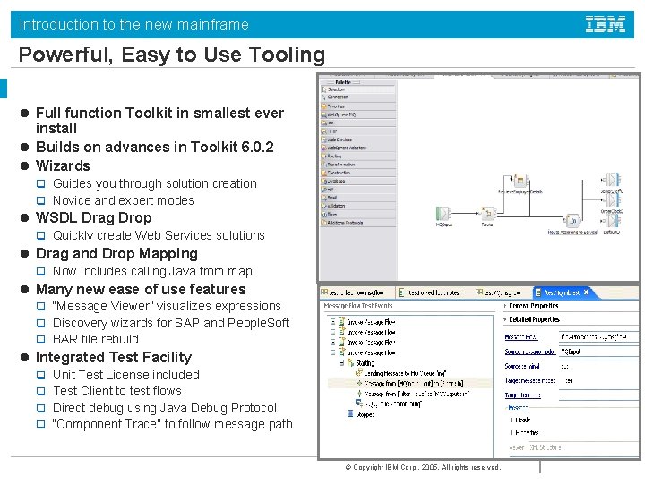 Introduction to the new mainframe Powerful, Easy to Use Tooling l Full function Toolkit