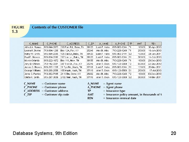 Database Systems, 9 th Edition 20 