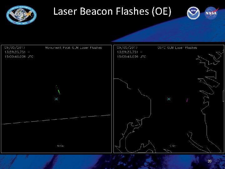 Laser Beacon Flashes (OE) 20 