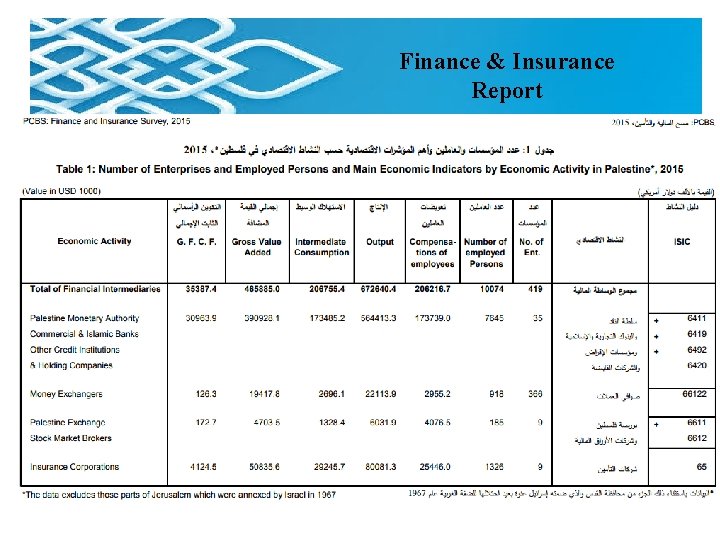 Finance & Insurance Report 