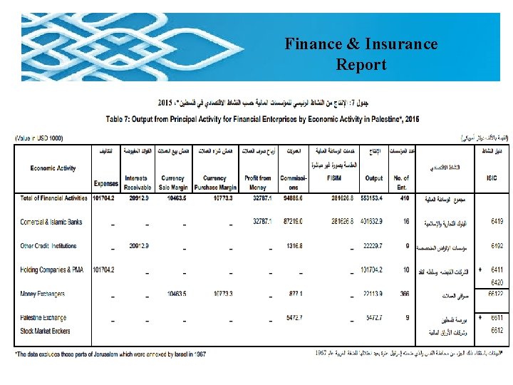 Finance & Insurance Report 