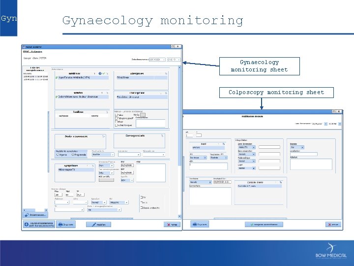 Gyn Gynaecology monitoring sheet Colposcopy monitoring sheet 