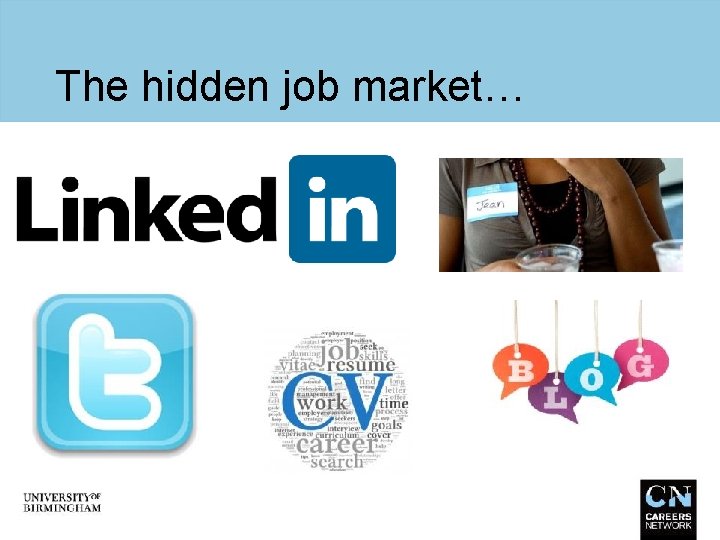 The hidden job market… 