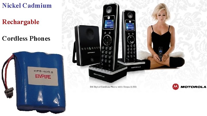 Nickel Cadmium Rechargable Cordless Phones 