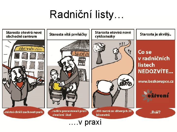 Radniční listy… …. v praxi 