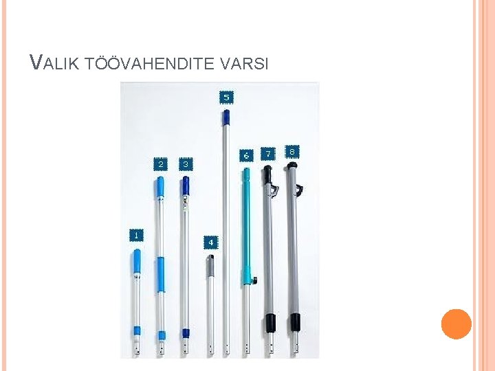 VALIK TÖÖVAHENDITE VARSI VALIK TÖÖVAHENDITE VARSI
