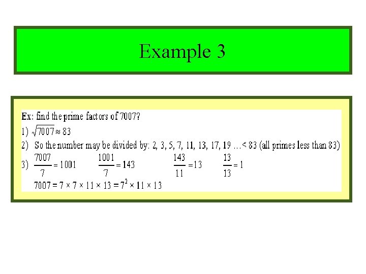 Module #9 – Number Theory Example 3 10/19/2021 