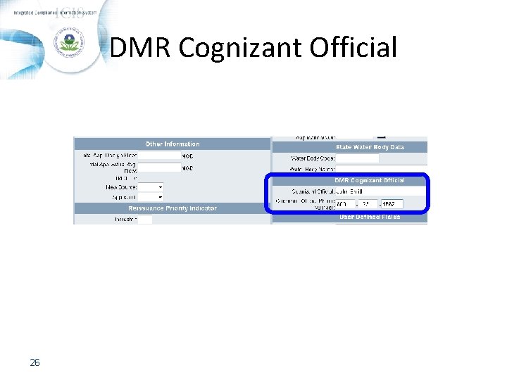 DMR Cognizant Official 26 