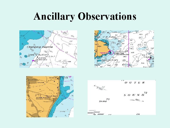Ancillary Observations 
