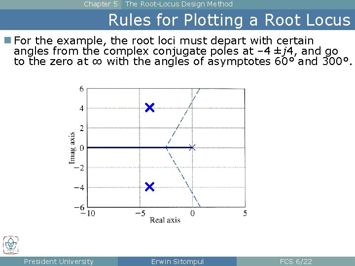 Chapter 5 The Root-Locus Design Method Rules for Plotting a Root Locus n For