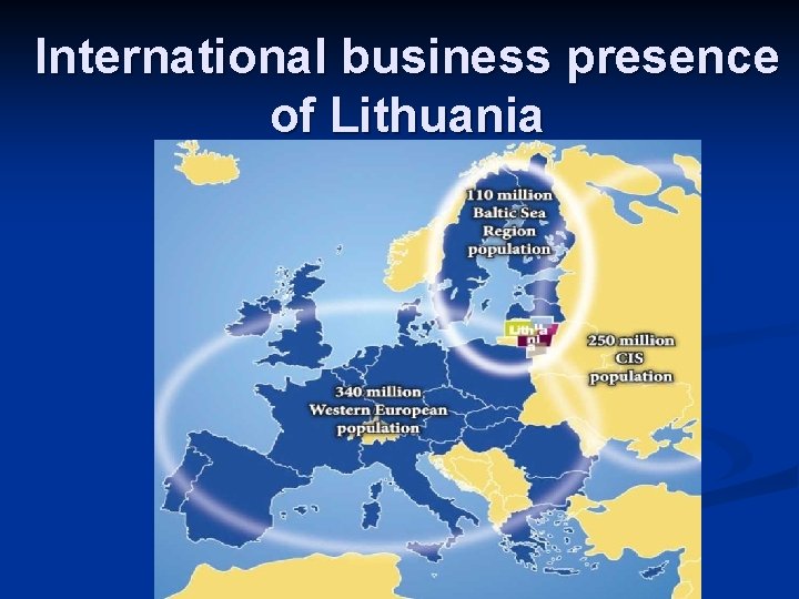 International business presence of Lithuania 