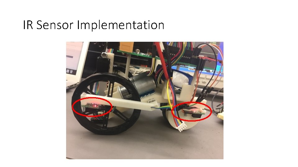 IR Sensor Implementation 