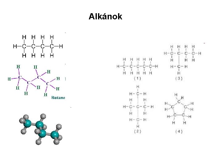 Alkánok 