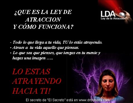 ¿QUE ES LA LEY DE ATRACCION Y CÓMO FUNCIONA? - Todo lo que llega