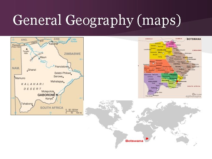 General Geography (maps) 