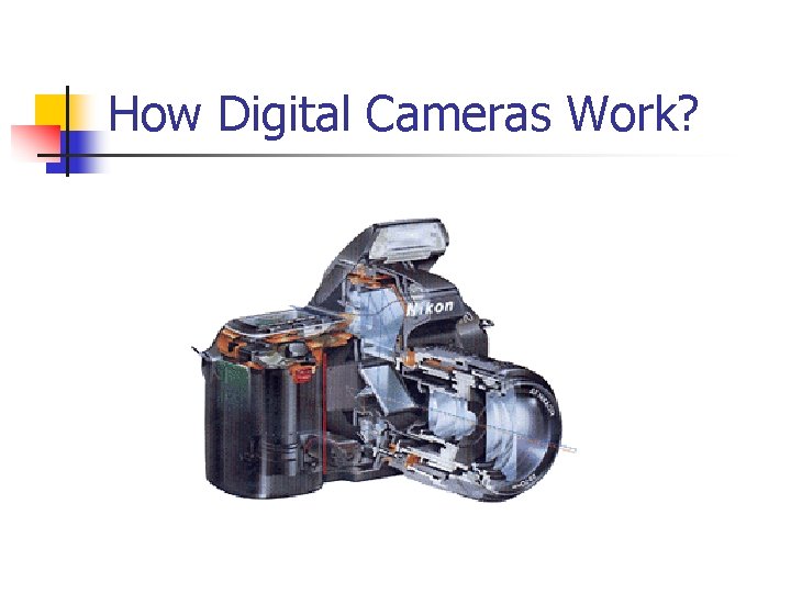 How Digital Cameras Work? 