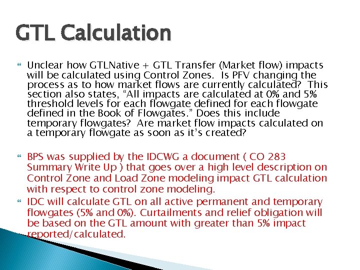 GTL Calculation Unclear how GTLNative + GTL Transfer (Market flow) impacts will be calculated
