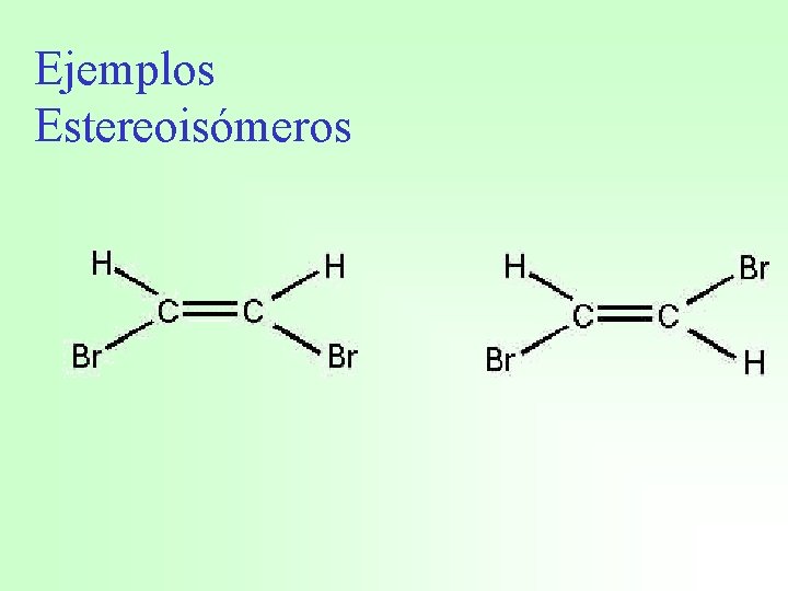 Ejemplos Estereoisómeros 