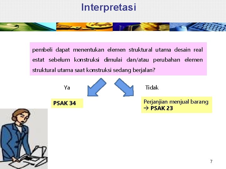 Interpretasi pembeli dapat menentukan elemen struktural utama desain real estat sebelum konstruksi dimulai dan/atau