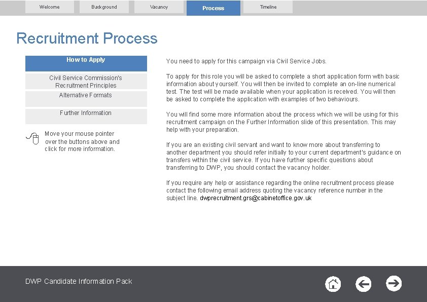 Welcome Background Vacancy Process Timeline Recruitment Process How to Apply Civil Service Commission’s Recruitment