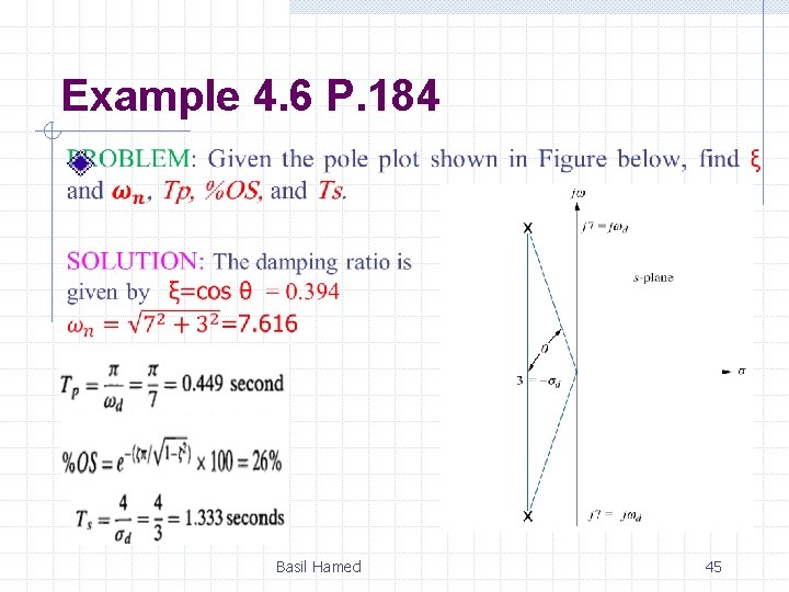 Example 4. 6 P. 184 Basil Hamed 45 