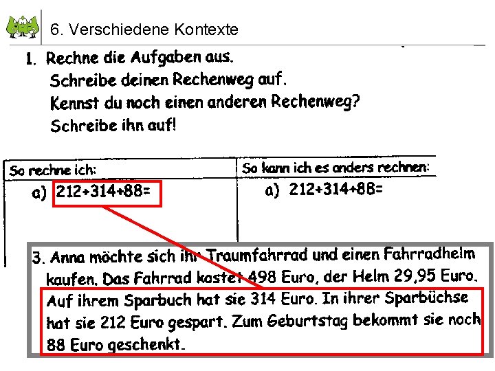 6. Verschiedene Kontexte 