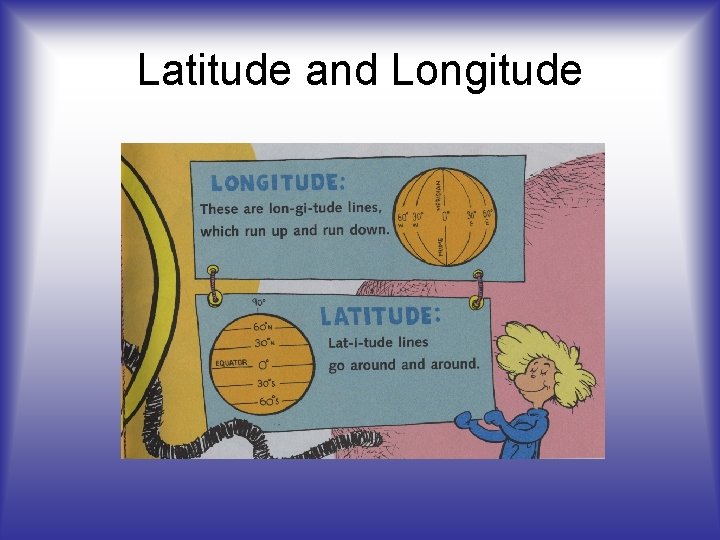 Latitude and Longitude 