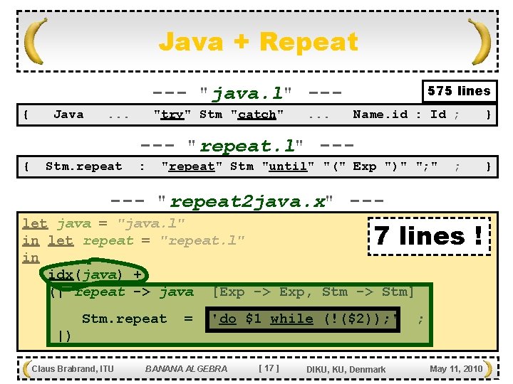 Java + Repeat 575 lines --- "java. l" --{ Java . . . "try"