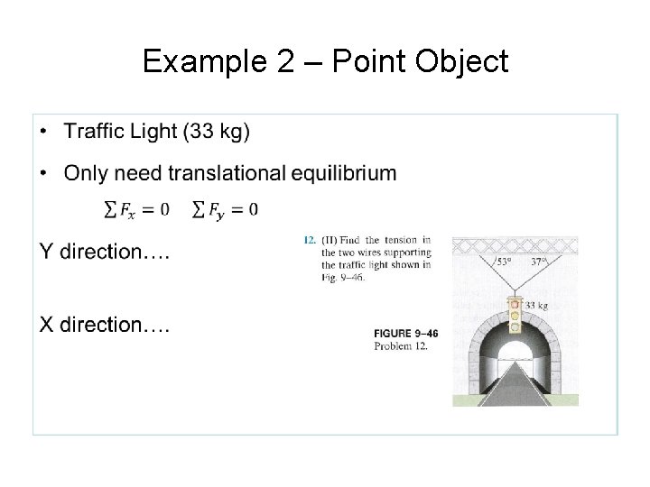 Example 2 – Point Object • 