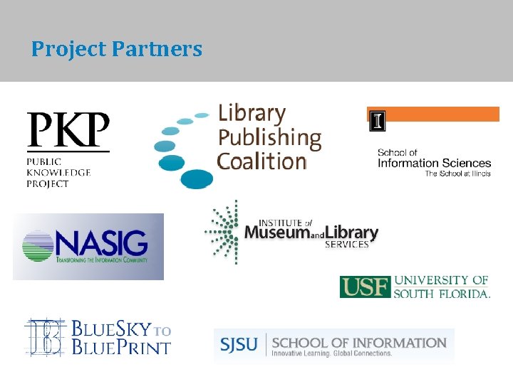 Project Partners 