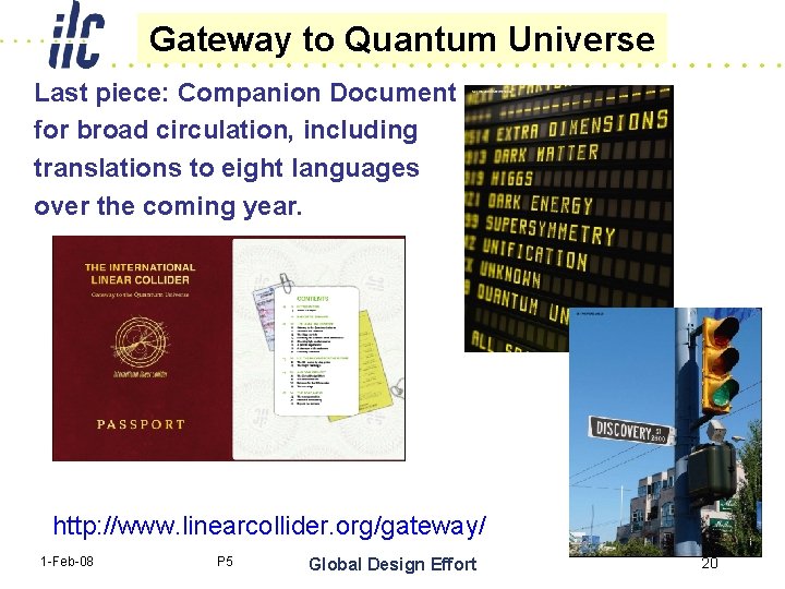 Gateway to Quantum Universe Last piece: Companion Document for broad circulation, including translations to