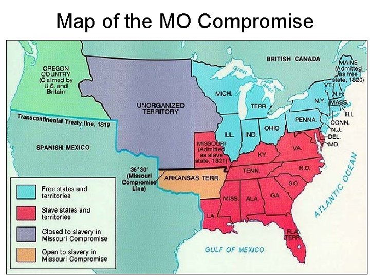 Map of the MO Compromise 