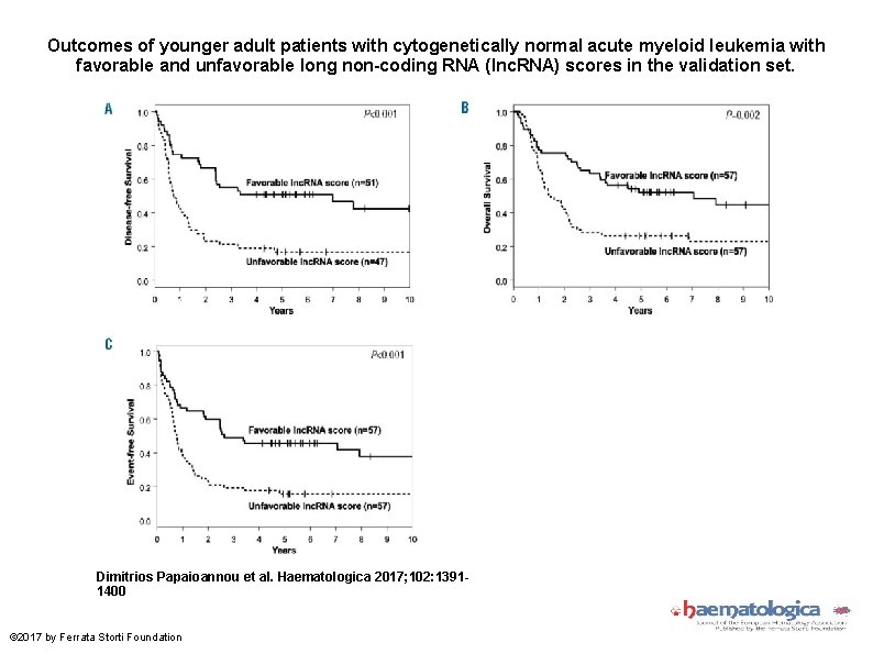 Outcomes of younger adult patients with cytogenetically normal acute myeloid leukemia with favorable and