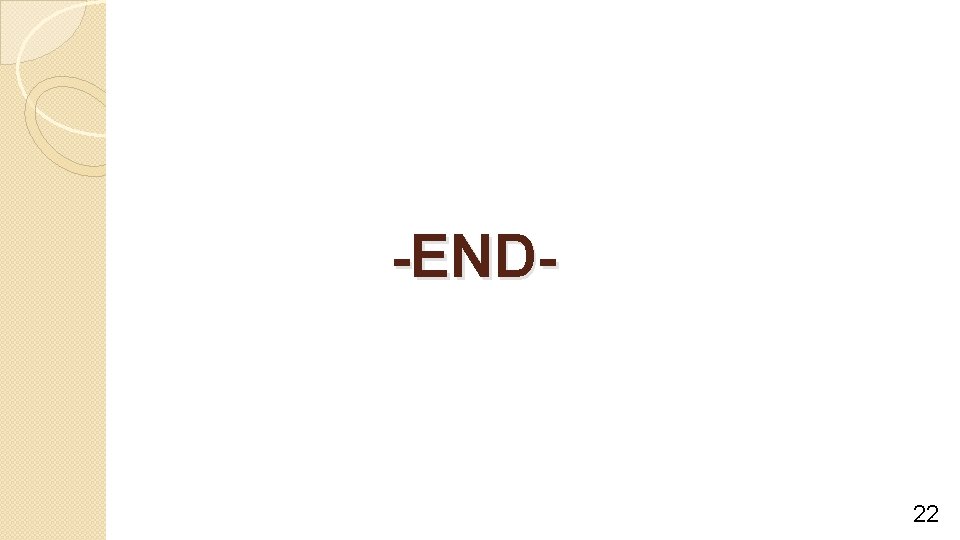 -END- 22 