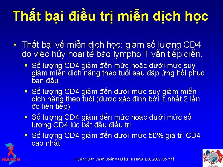 Thất bại điều trị miễn dịch học • Thất bại về miễn dịch học: