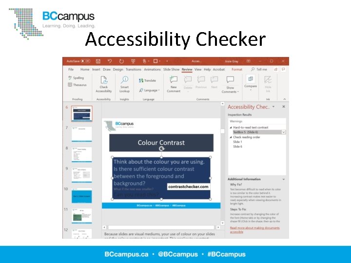 Accessibility Checker 
