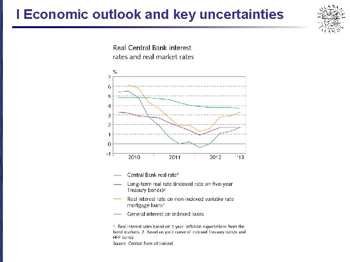 I Economic outlook and key uncertainties 