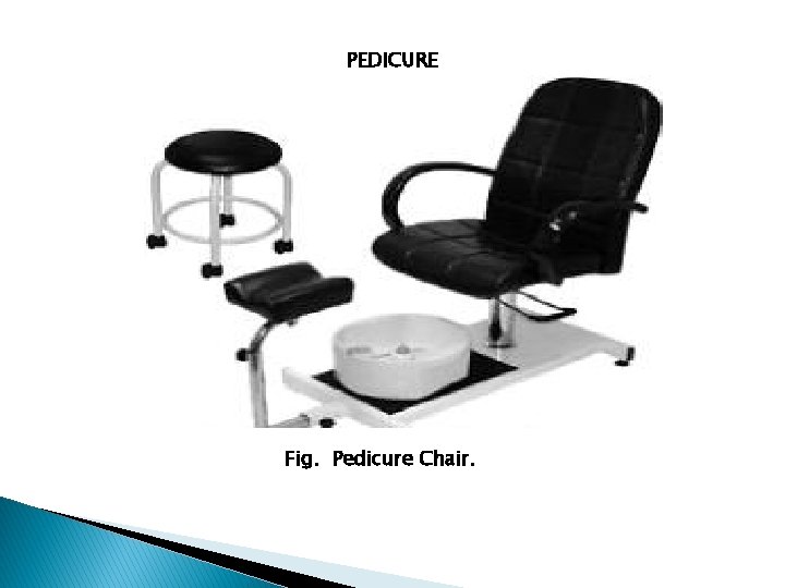 PEDICURE Fig. Pedicure Chair. 