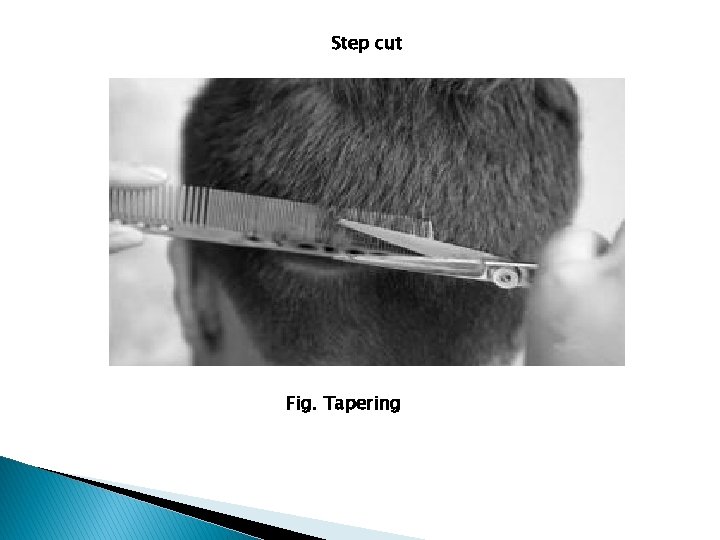 Step cut Fig. Tapering 